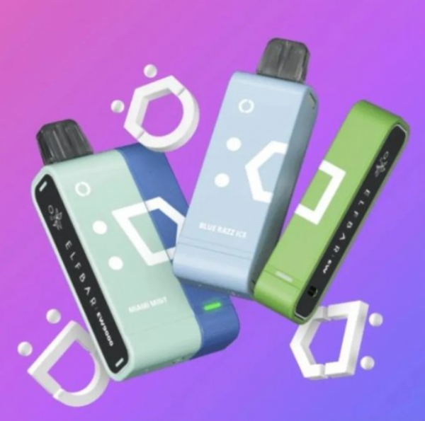 Pod Descart�vel Elf Bar EW 9000 Kit Lan�amento com Bateria + 1 Refil